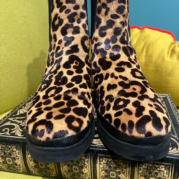 Aerosoles Camila Women's Mid-Calf Boots Leopard - Picture 7 of 9